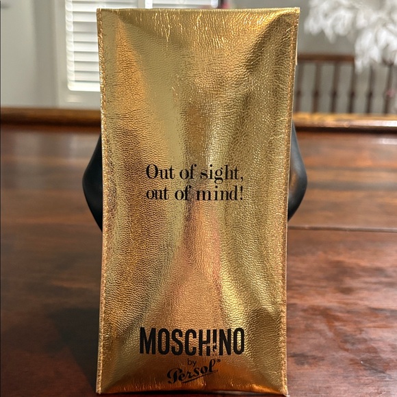 MOSCHINO BY PERSOL Vintage M253 Jeweled Sunglasses - Blue & Gold - Picture 9 of 12